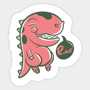 Daddysaurus Papasaurus Sticker